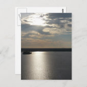 Silber Postkarte (Vorne/Hinten)