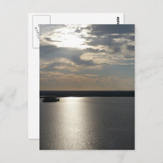 Silber Postkarte (Vorne/Hinten)