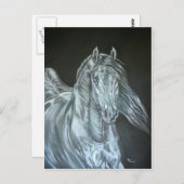 Silber Postkarte (Vorne/Hinten)