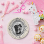 Silber-Rahmen-Foto für Feiertage Pappteller (Party)