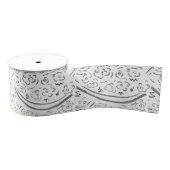 Silber Ripsband (Spule)