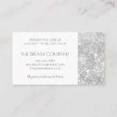 Silber-Schimmer und Spargel-Rabatt 15% Karte (Rückseite)