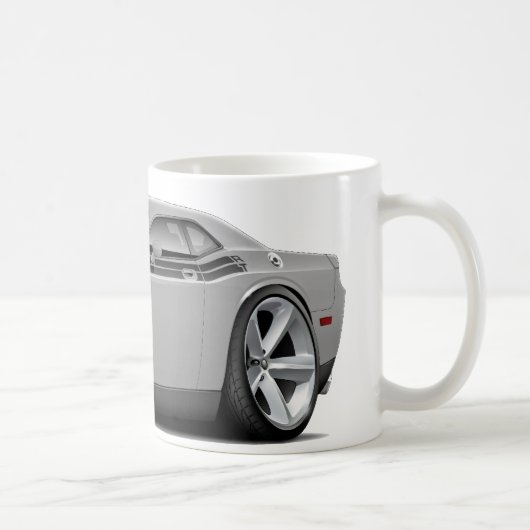 Silber-Schwarzes Auto 2009-11 Herausforderer Kaffeetasse (Rechts)