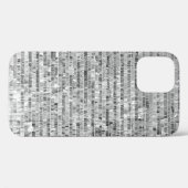 Silber-Sequenzen, glamouröser, nahtloser Hintergru Case-Mate iPhone Hülle (Rückseite (Horizontal))