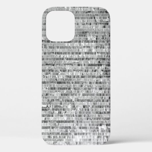 Silber-Sequenzen, glamouröser, nahtloser Hintergru Case-Mate iPhone Hülle (Rückseite)