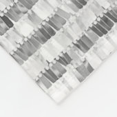 Silber-Sequenzen, glamouröser, nahtloser Hintergru Fleecedecke (Ecke)