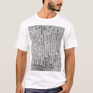 Silber-Sequenzen, glamouröser, nahtloser Hintergru T-Shirt
