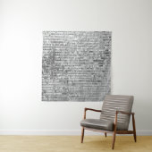 Silber-Sequenzen, glamouröser, nahtloser Hintergru Wandteppich (Beispiel (Horizontal))