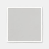 Silber Serviette (Vorderseite)