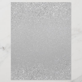 Silber Shimmer Glitzer Staubstreupapier