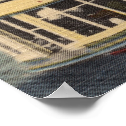 Silber Springs, FL - Wasserfront Sicht auf das Sch Poster (Ecke)