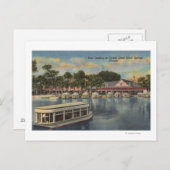 Silber Springs, FL - Wasserfront Sicht auf das Sch Postkarte (Vorne/Hinten)