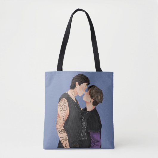 Silber Süß St Kobalt Tasche (Vorderseite)