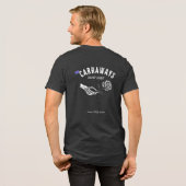 Silber Süß St Kobalt Tri-Blend Shirt (Rückseite voll)