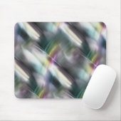 Silber-Textur in Farbfarben Chrom und Digital Grob Mousepad (Mit Mouse)