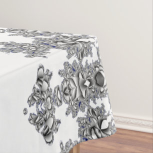 Silber Tischdecke