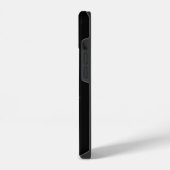 Silber & Türkis Minimal | iPhone Hülle (Linke Seite)
