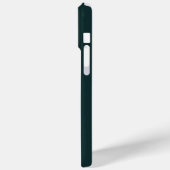 Silber und Aquamarines grünes Mystisches Böse Auge Case-Mate iPhone Hülle (Rückseite / Links)