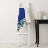 Silber und Blüten Sherpadecke (Beispiel)