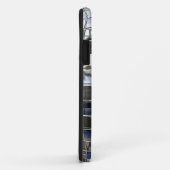 Silber und einige blaue Disco-Ball-Spiegel Case-Mate iPhone Hülle (Hinten/Rechts)