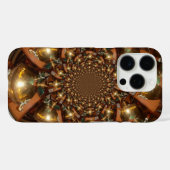 Silber und Gold Case-Mate iPhone Hülle (Rückseite (Horizontal))