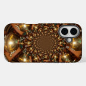 Silber und Gold Case-Mate iPhone Hülle (Rückseite (Horizontal))