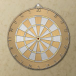 Silber und Gold Dartscheibe<br><div class="desc">Elegantes,  silberfarbenes und goldfarbenes Dartboard.</div>