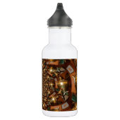 Silber und Gold Edelstahlflasche (Rechts)