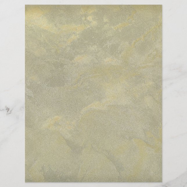 Silber- und Gold-Metallic-Plaster-Flyer (Vorderseite)