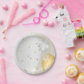 Silber und Gold Pappteller (Party)