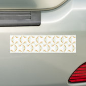 Silber und Gold Pinwheels Autoaufkleber (Auf Auto)