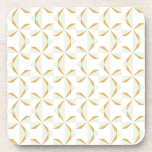 Silber und Gold Pinwheels Untersetzer
