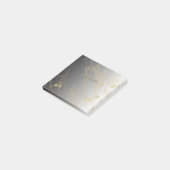 Silber- und Gold-Post-It-Notes Post-it Klebezettel (angewinkelt)