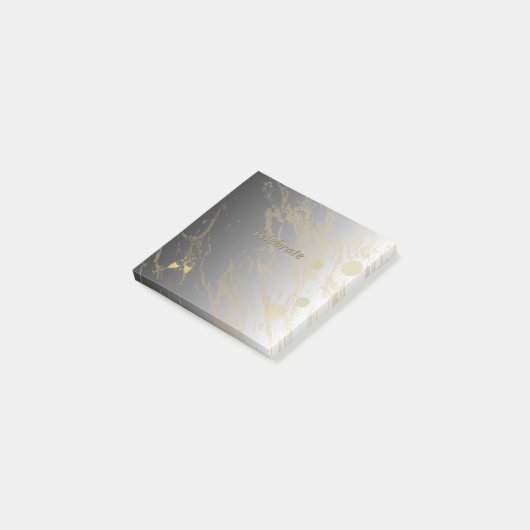 Silber- und Gold-Post-It-Notes Post-it Klebezettel (angewinkelt)