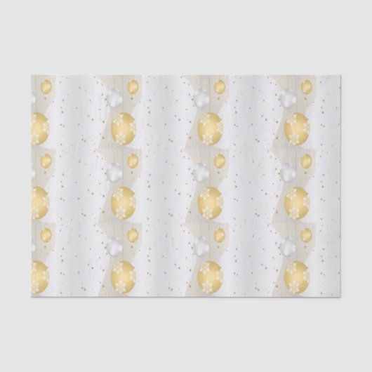 Silber und Gold Seidenpapier (Vorderseite)