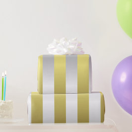 Silber und Gold Weihnachten Geschenkpapier