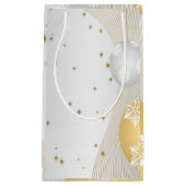 Silber und Gold Weihnachten Kleine Geschenktüte (Vorderseite)