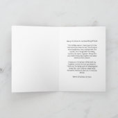 Silber- und Goldbogen Freundin Weihnachten (Innenseite)