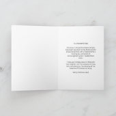 Silber- und Goldbogen Papa Weihnachten (Innenseite)