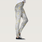 silber- und goldfarbene Leggings (Rechts)