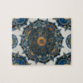 Silber- und GoldMandala Puzzle (Horizontal)