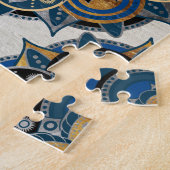 Silber- und GoldMandala Puzzle (Seite)