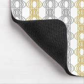 Silber- und Goldmuster Mousepad (Ecke)