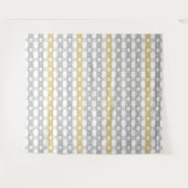 Silber- und Goldmuster Wandteppich (Vorderseite (Horizontal))