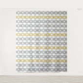 Silber- und Goldmuster Wandteppich (Vorderseite)