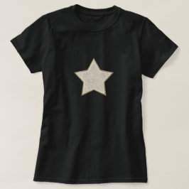 Silber-und Goldstern T-Shirt
