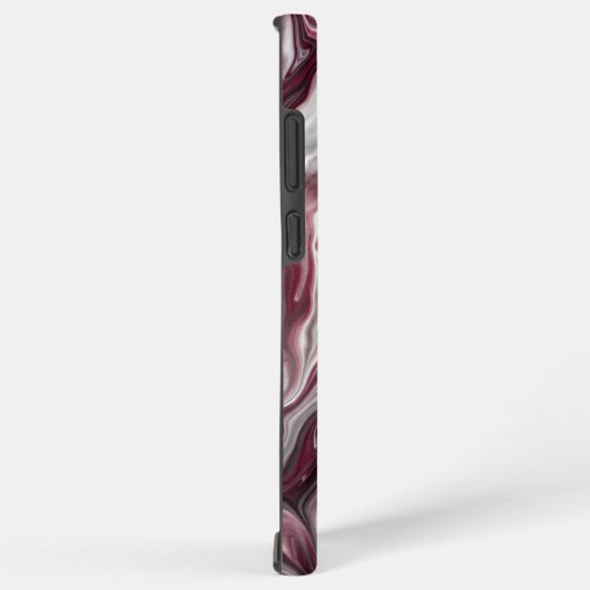 Silber und Lila Swirl Samsung Galaxy Hülle (Rechte Seite)