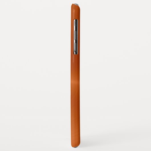 Silber und Orange Edelstahl Case-Mate iPhone Hülle (Hinten/Links)