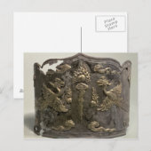 Silber und Parzellen, Kaiserliche Krone Postkarte (Vorne/Hinten)