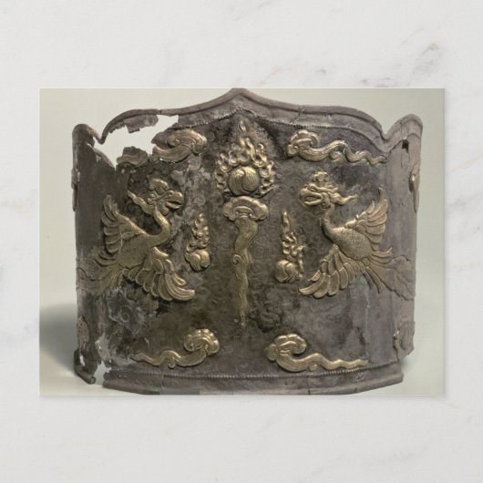 Silber und Parzellen, Kaiserliche Krone Postkarte (Vorderseite)